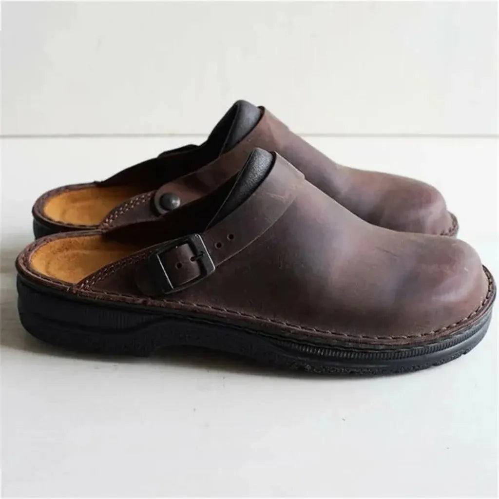 Men's Breathable Orthopedic Slip-On Clogs