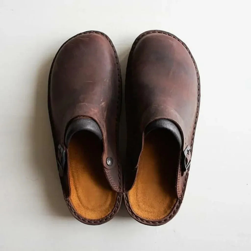 Men's Breathable Orthopedic Slip-On Clogs