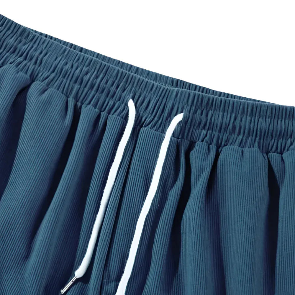 Men's Casual Drawstring Relaxed-Fit Summer Lounge Shorts