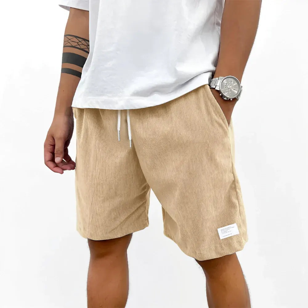 Men's Casual Drawstring Relaxed-Fit Summer Lounge Shorts