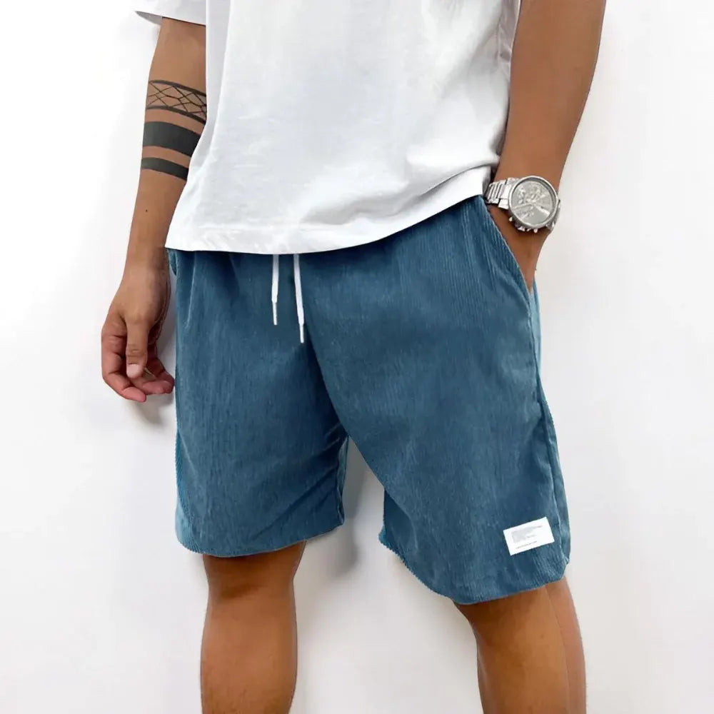 Men's Casual Drawstring Relaxed-Fit Summer Lounge Shorts