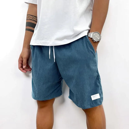 Men's Casual Drawstring Relaxed-Fit Summer Lounge Shorts