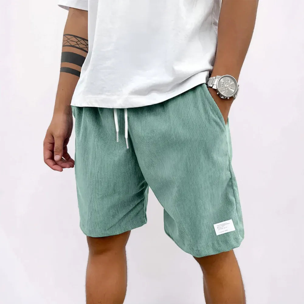 Men's Casual Drawstring Relaxed-Fit Summer Lounge Shorts
