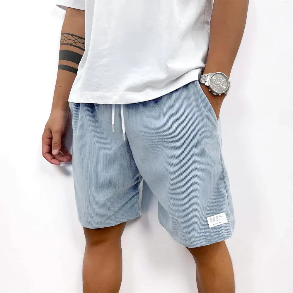 Men's Casual Drawstring Relaxed-Fit Summer Lounge Shorts