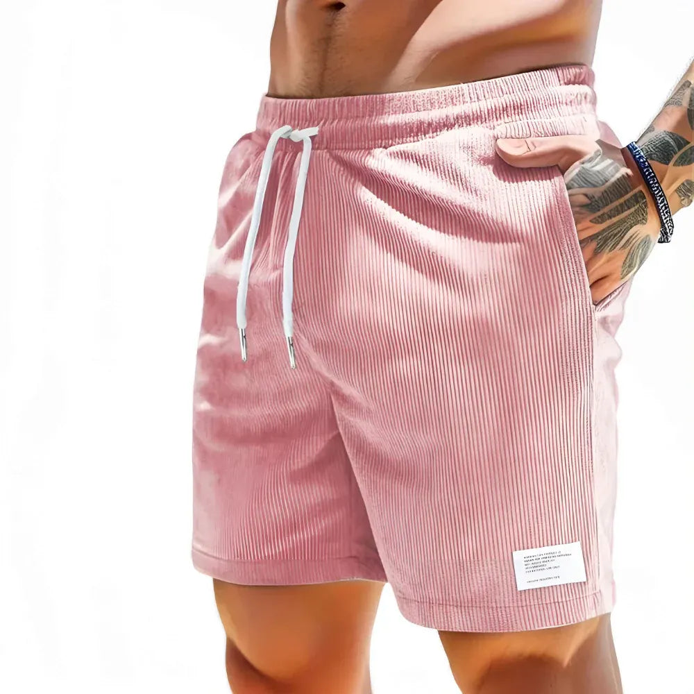 Men's Casual Drawstring Relaxed-Fit Summer Lounge Shorts