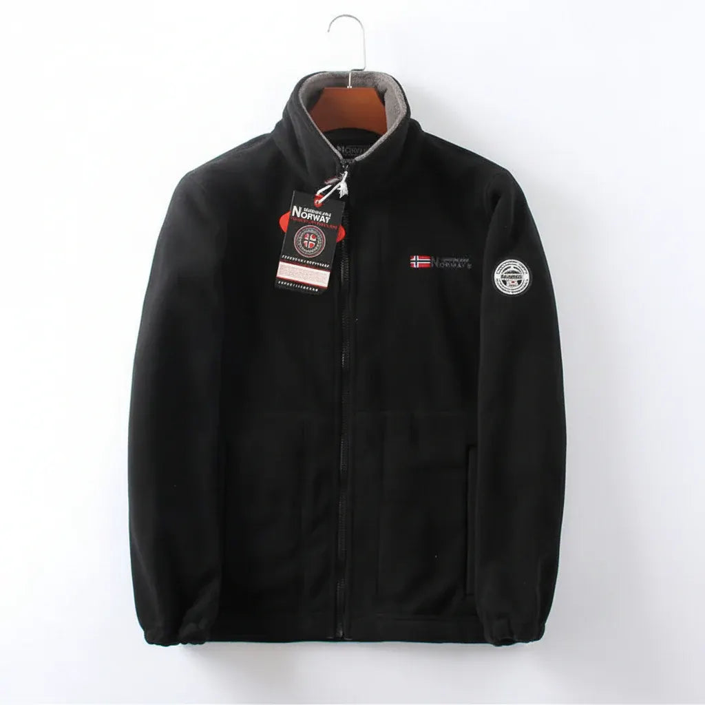 Men's Casual Zip-Up Jacket Comfortable Outerwear