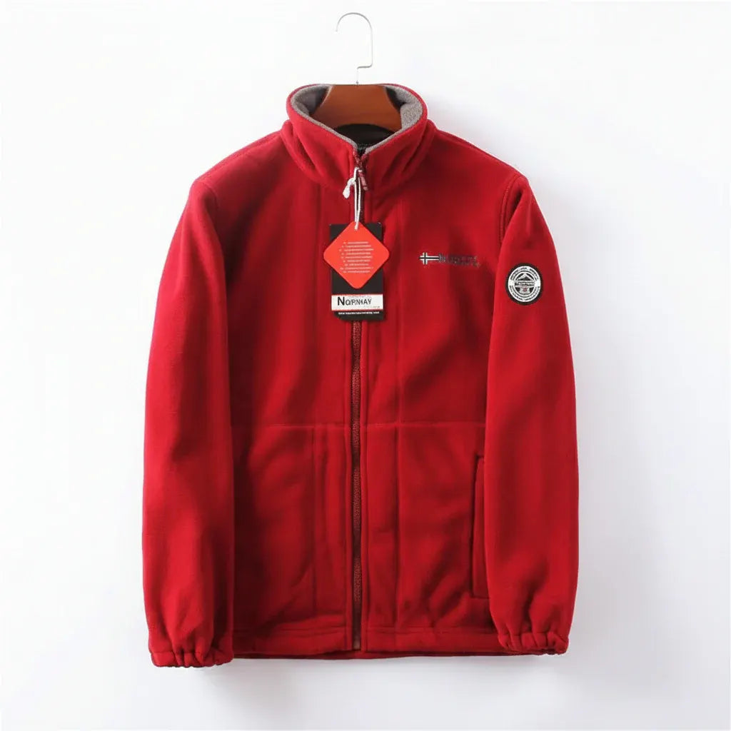 Men's Casual Zip-Up Jacket Comfortable Outerwear