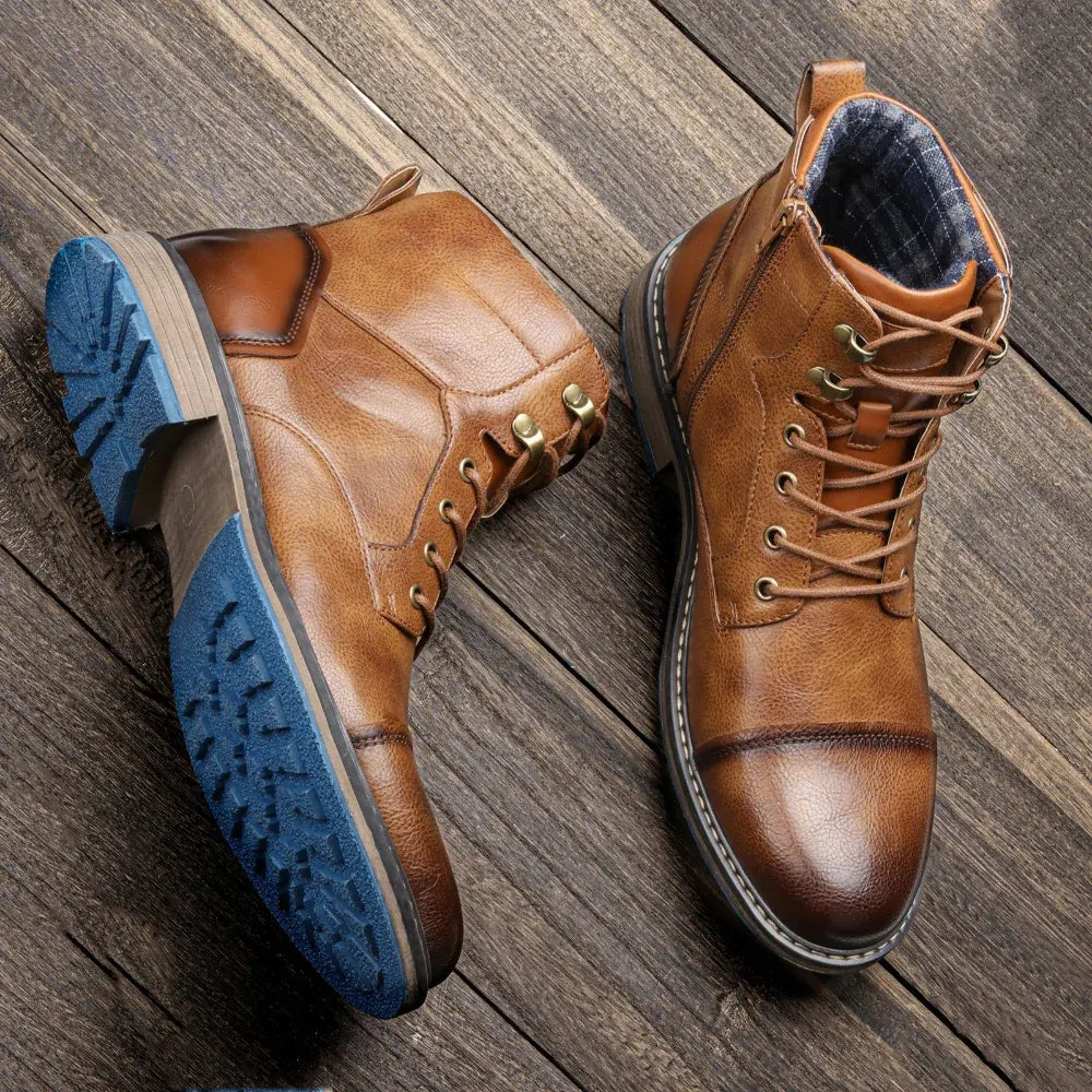 Men's Durable Warm Winter Boots for Outdoor Urban Wear