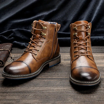 Men's Durable Warm Winter Boots for Outdoor Urban Wear
