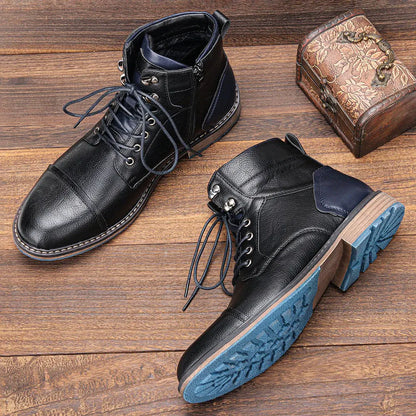 Men's Durable Warm Winter Boots for Outdoor Urban Wear