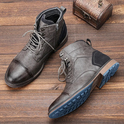 Men's Durable Warm Winter Boots for Outdoor Urban Wear