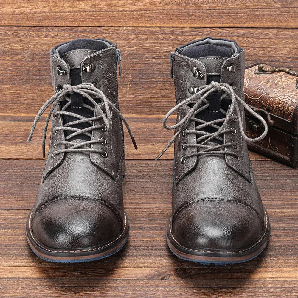 Men's Durable Warm Winter Boots for Outdoor Urban Wear
