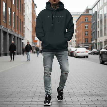 Men's Long Sleeve Oversized Casual Hoodie Sweatshirt