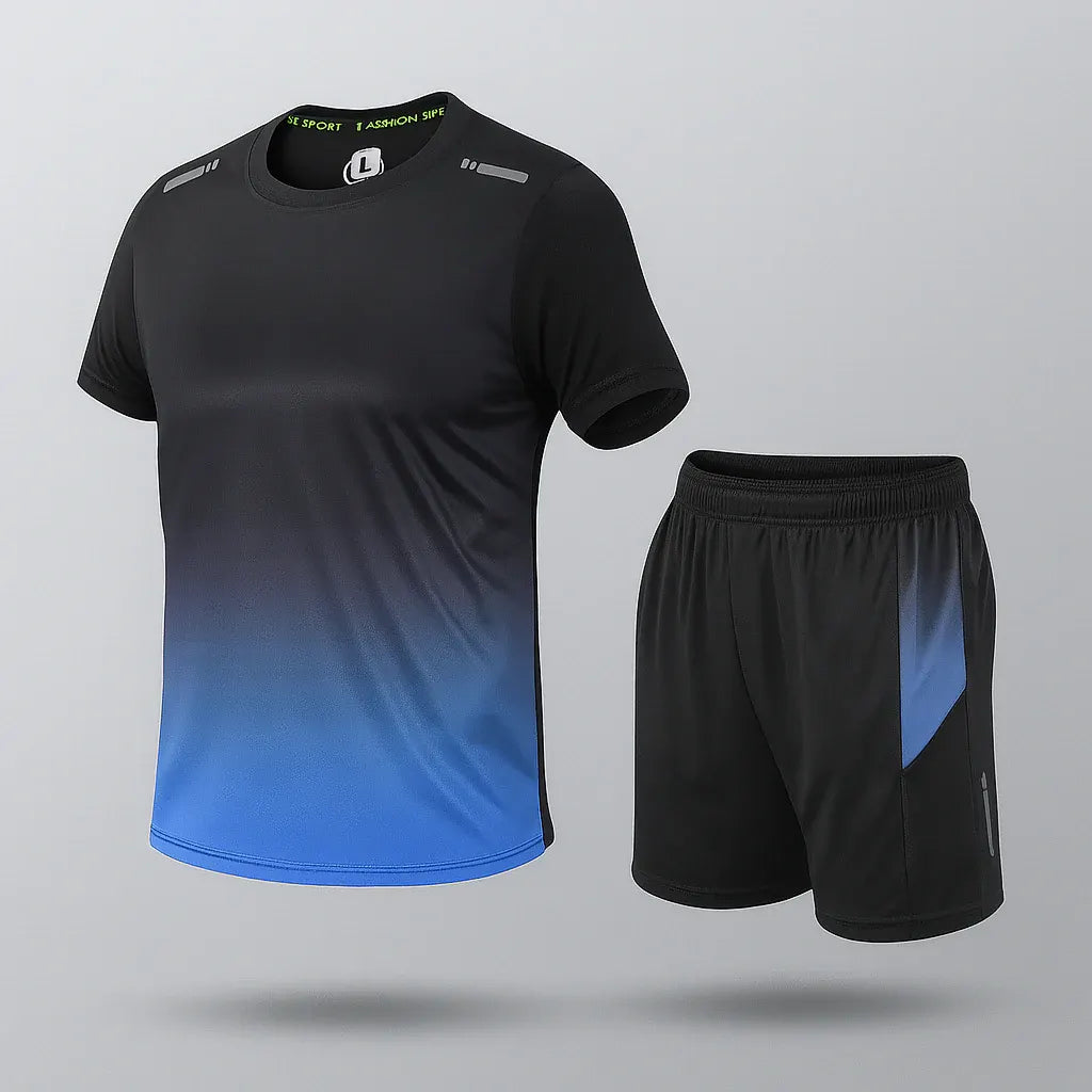 Men's Moisture-Wicking Athletic Sportswear Set