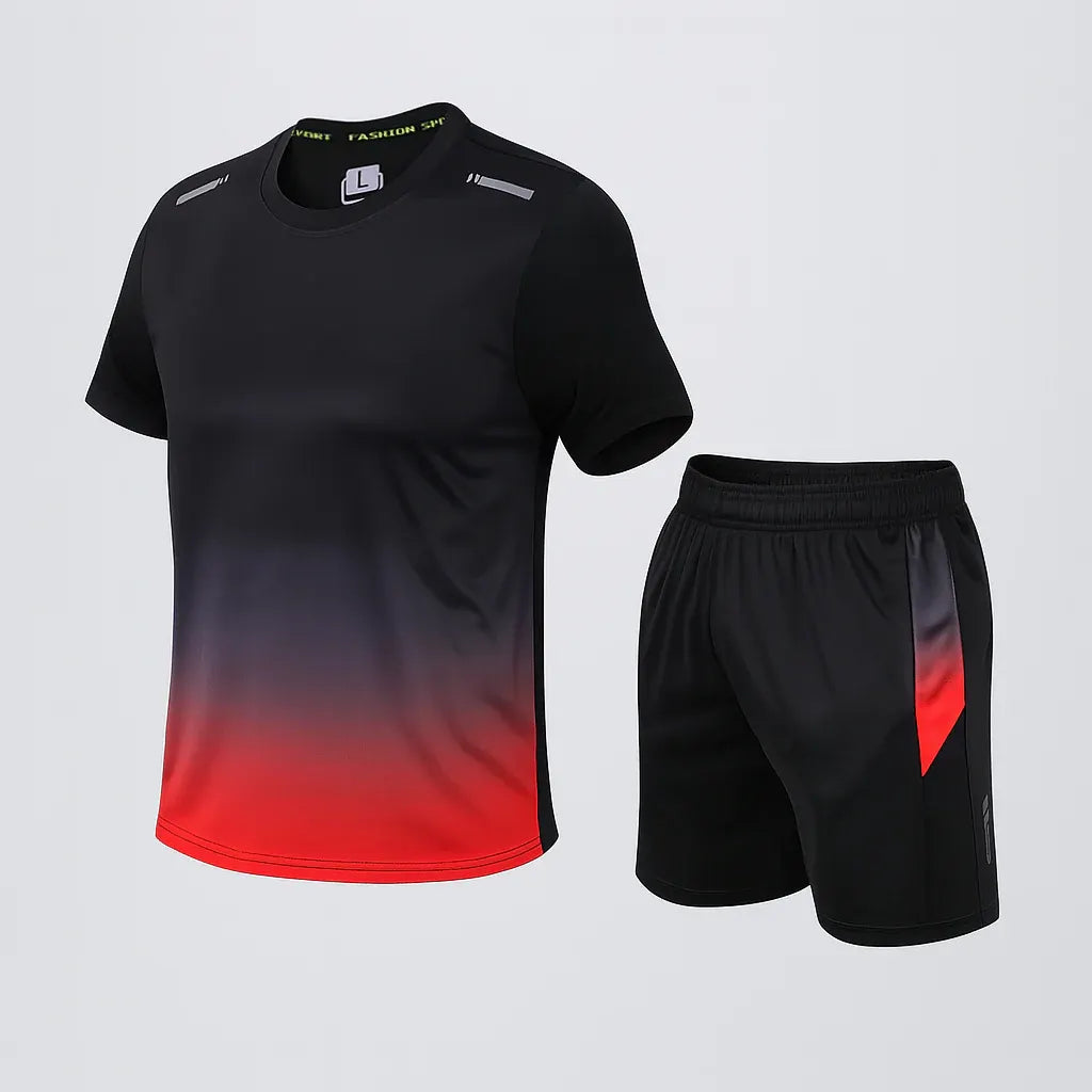 Men's Moisture-Wicking Athletic Sportswear Set