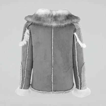 Men's Oversized Winter Jacket with Heavy Collar Outerwear