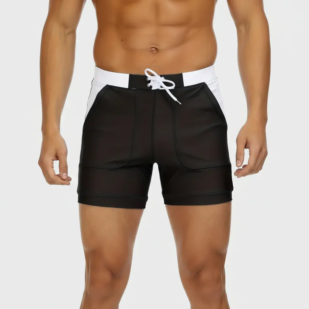 Men's Quick-Dry Swim Trunks - Beach Shorts Swimwear