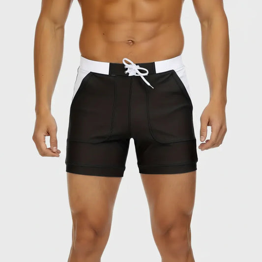 Men's Quick-Dry Swim Trunks - Beach Shorts Swimwear