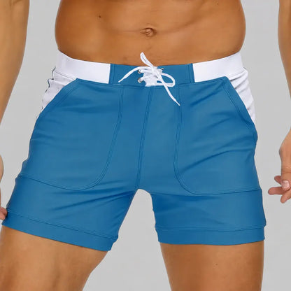 Men's Quick-Dry Swim Trunks - Beach Shorts Swimwear