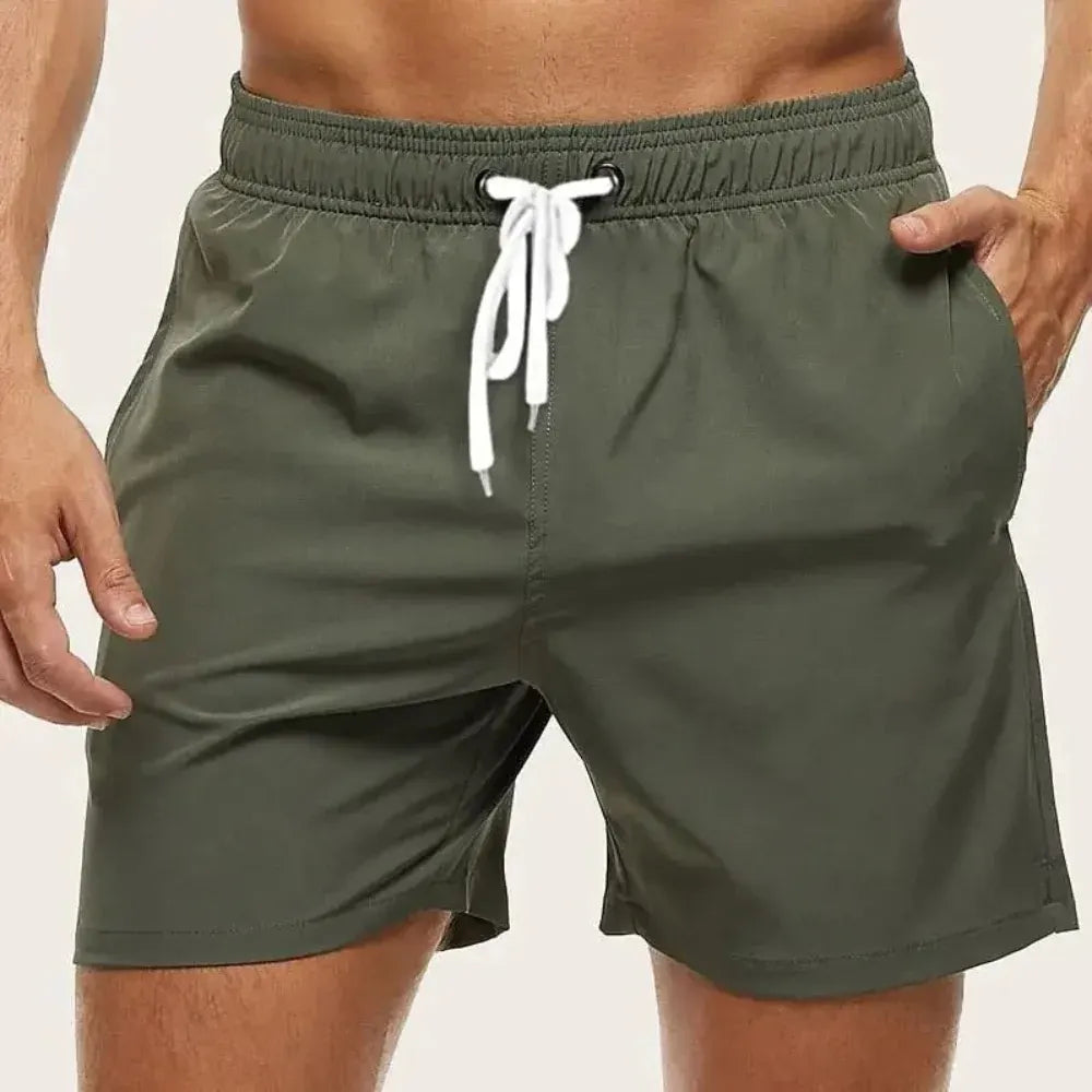 Men's Quick-Dry Swim Trunks - Beach Shorts Swimwear