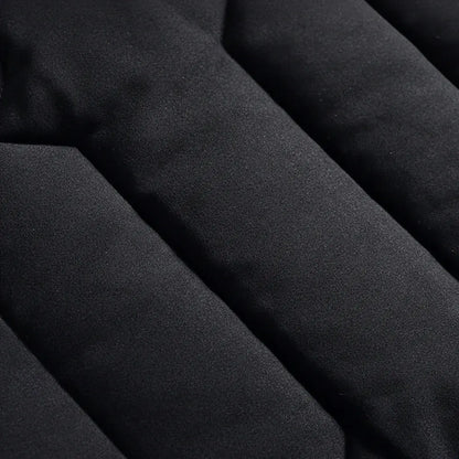 Men's Quilted Casual Jacket with Zip Pockets