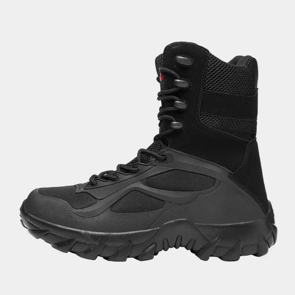 Men's Tactical Work Boots with Ankle Support Outdoor Footwear
