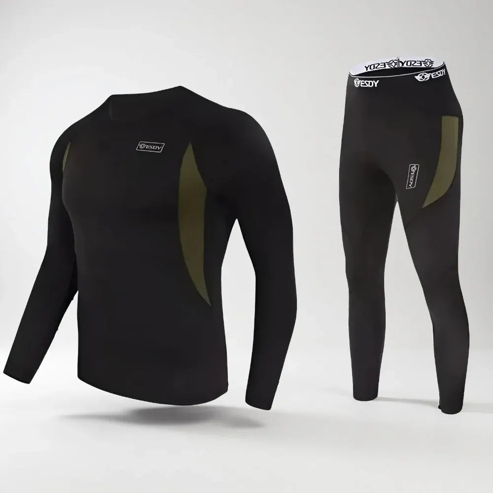 Men's Thermal Base Layer Set - Winter Underwear Clothing Set