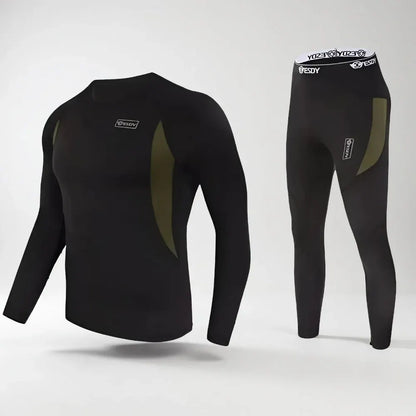 Men's Thermal Base Layer Set - Winter Underwear Clothing Set