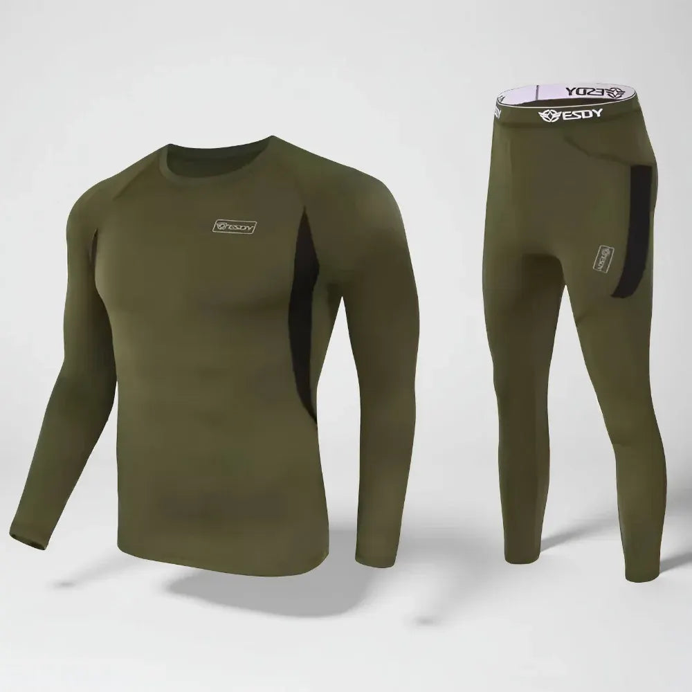 Men's Thermal Base Layer Set - Winter Underwear Clothing Set