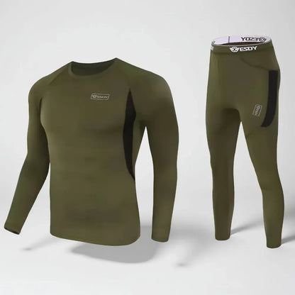 Men's Thermal Base Layer Set - Winter Underwear Clothing Set