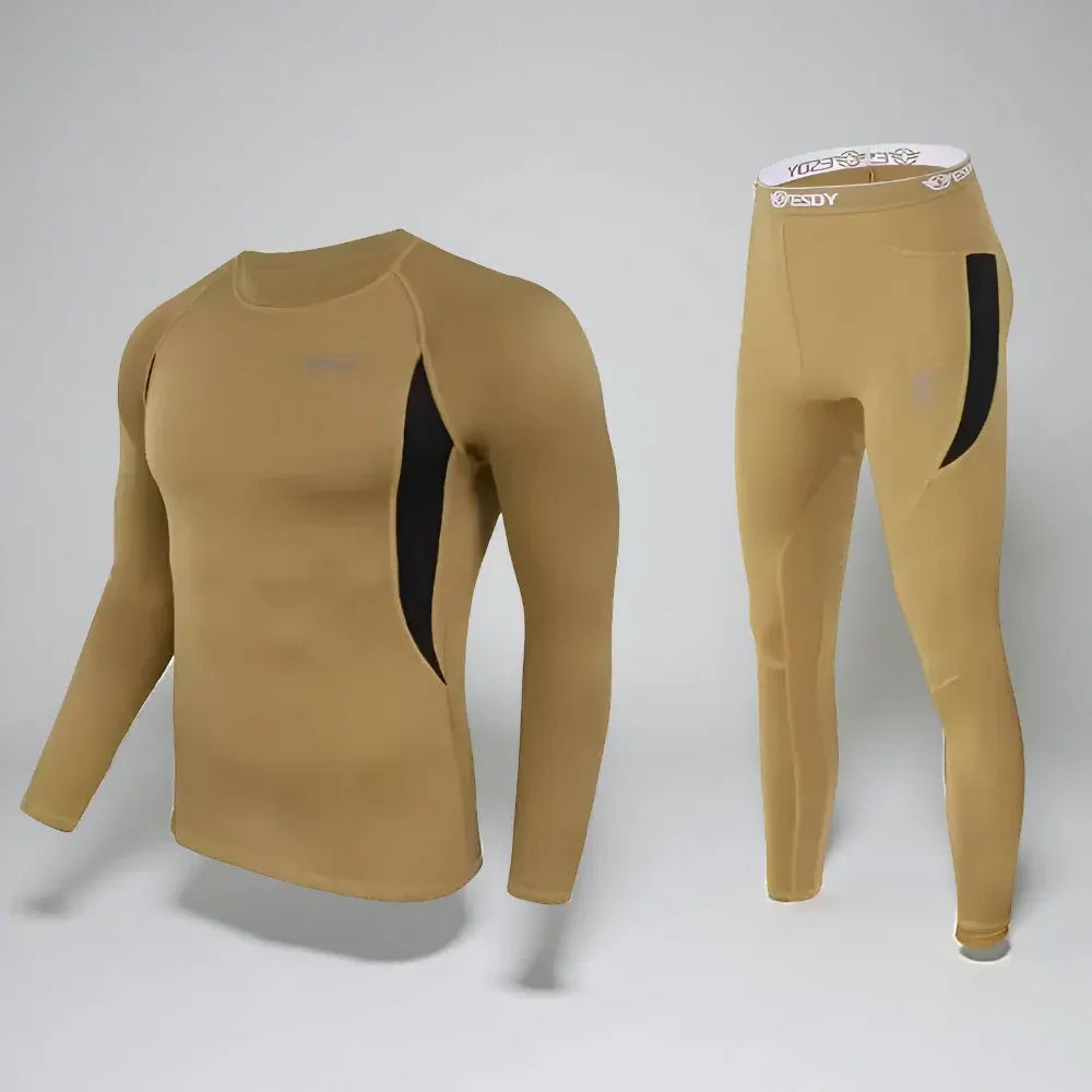 Men's Thermal Base Layer Set - Winter Underwear Clothing Set