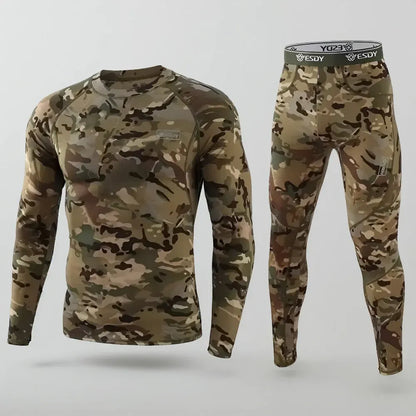 Men's Thermal Base Layer Set - Winter Underwear Clothing Set