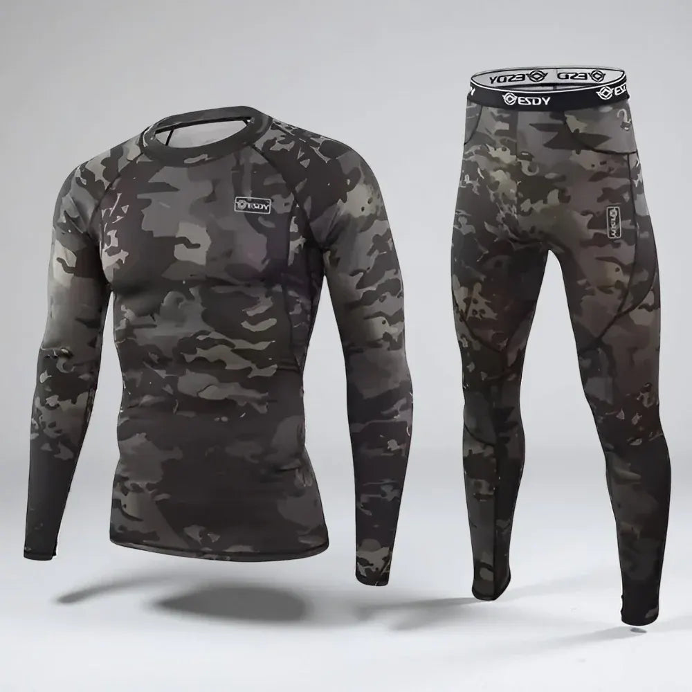 Men's Thermal Base Layer Set - Winter Underwear Clothing Set