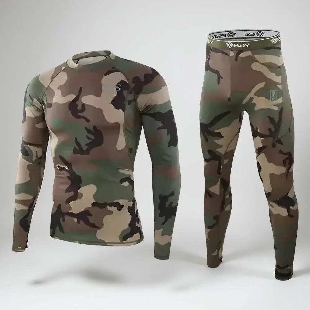 Men's Thermal Base Layer Set - Winter Underwear Clothing Set