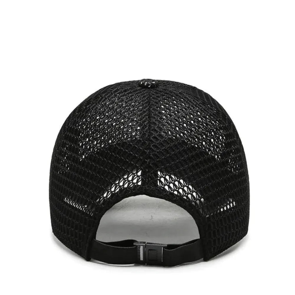 Men's UV-Protective Mesh Summer Hat for Outdoor Activities