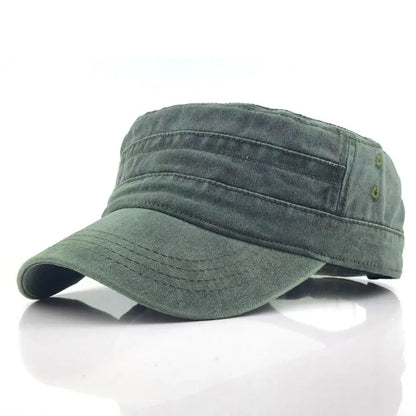 Men's Vintage Military-Style Fashion Cap