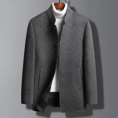 Men's Waterproof Quilted Slim-Fit Down Winter Coat