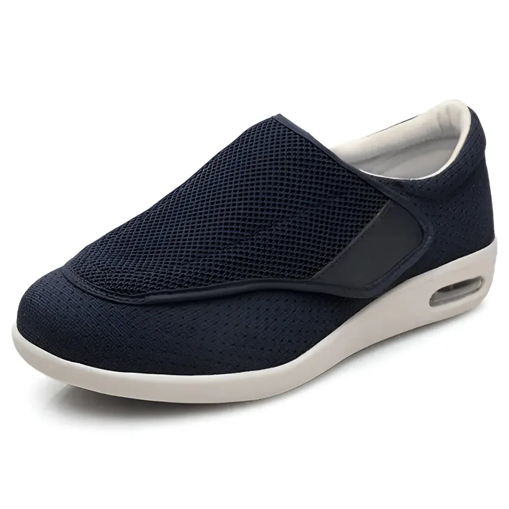 Men's Wide-Fit Slip-On Walking Shoes Casual Footwear