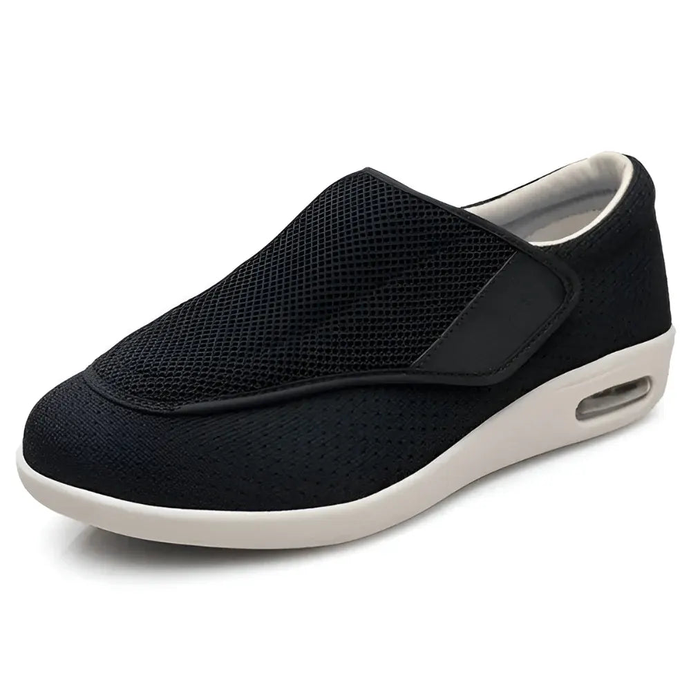 Men's Wide-Fit Slip-On Walking Shoes Casual Footwear