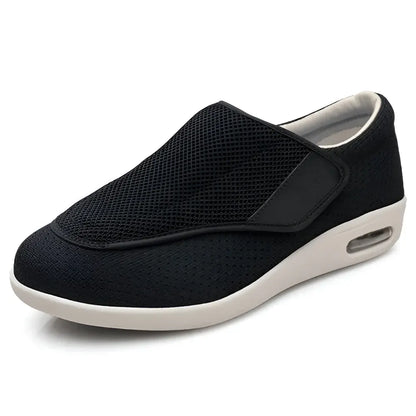Men's Wide-Fit Slip-On Walking Shoes Casual Footwear