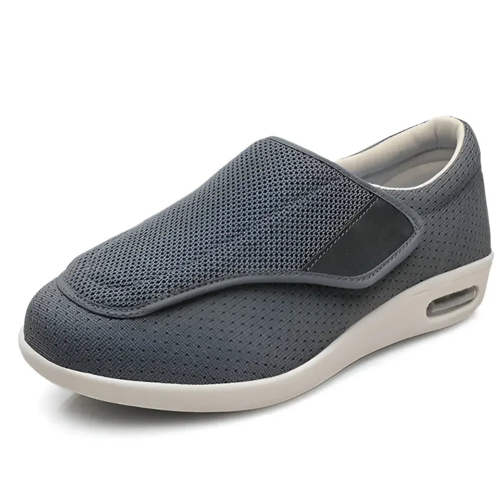 Men's Wide-Fit Slip-On Walking Shoes Casual Footwear