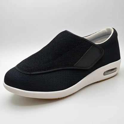 Men's Wide-Fit Slip-On Walking Shoes Casual Footwear