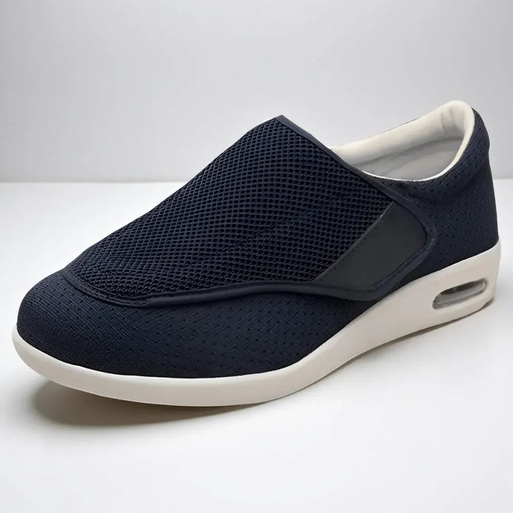Men's Wide-Fit Slip-On Walking Shoes Casual Footwear
