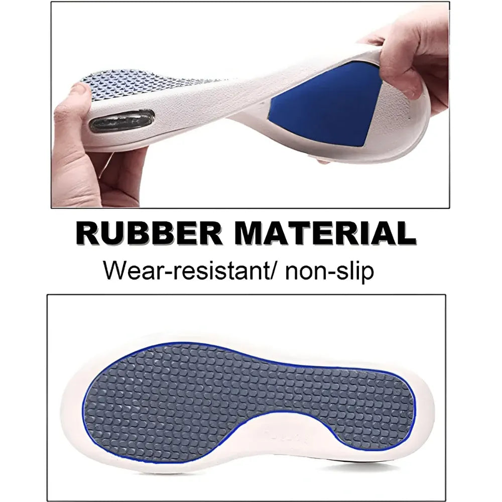 Men's Wide-Fit Slip-On Walking Shoes Casual Footwear