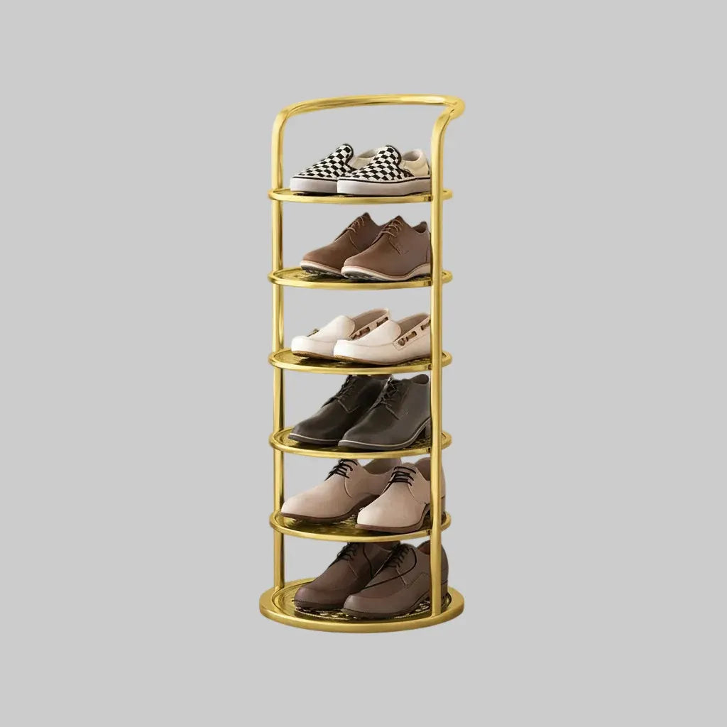 Metal Vertical Shoe Storage Organizer for Entryway & Closet