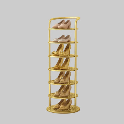Metal Vertical Shoe Storage Organizer for Entryway & Closet