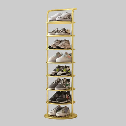 Metal Vertical Shoe Storage Organizer for Entryway & Closet