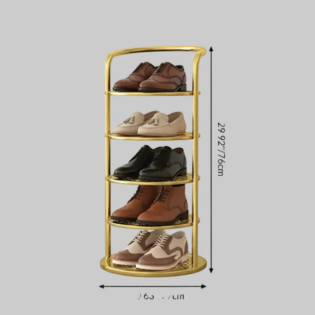 Metal Vertical Shoe Storage Organizer for Entryway & Closet