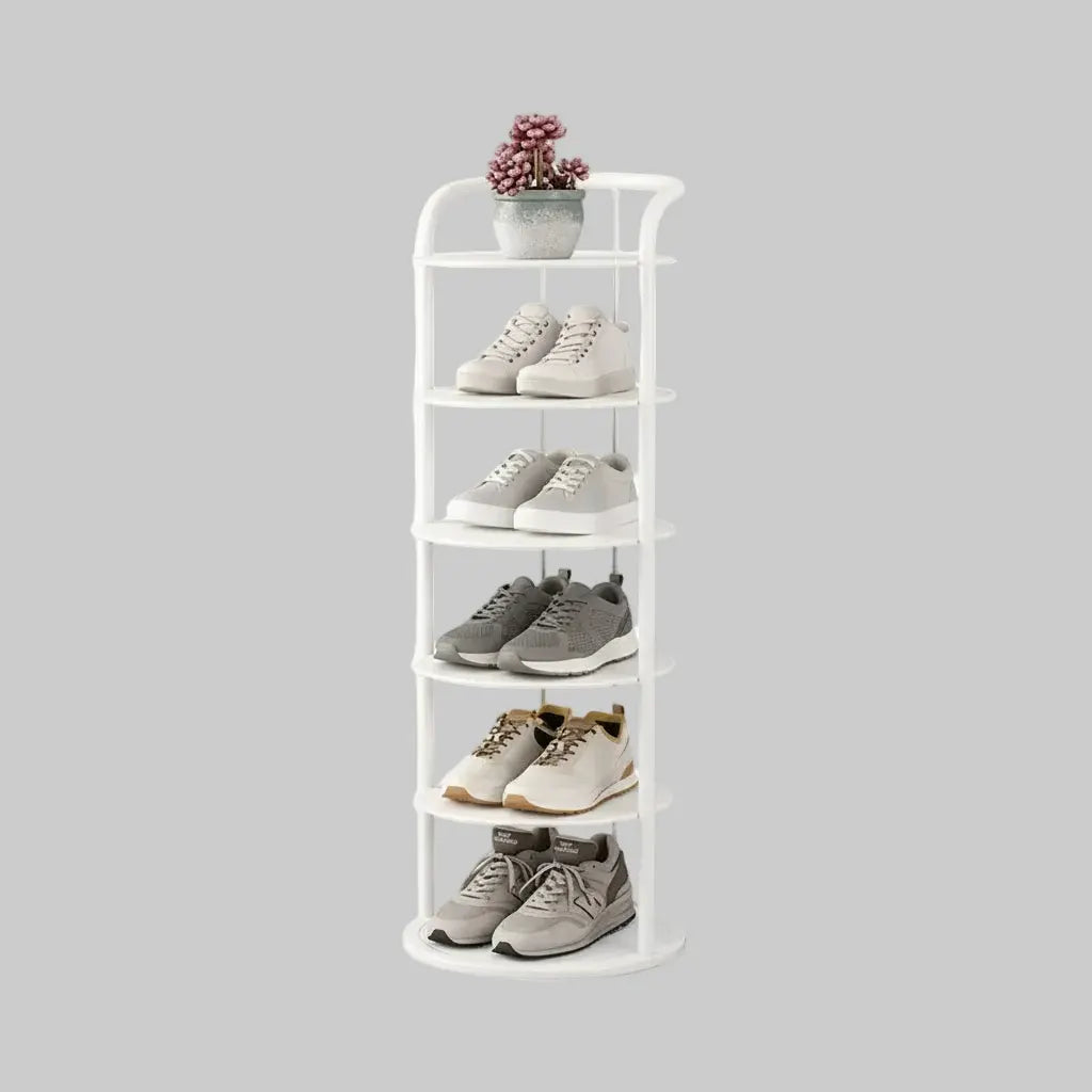 Metal Vertical Shoe Storage Organizer for Entryway & Closet