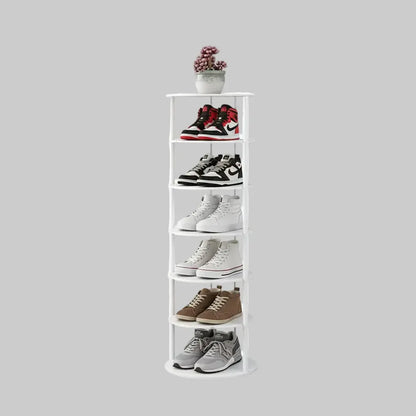 Metal Vertical Shoe Storage Organizer for Entryway & Closet